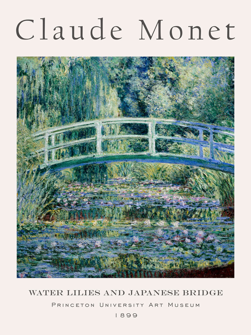Water Lilies and Japanese Bridge, 1899